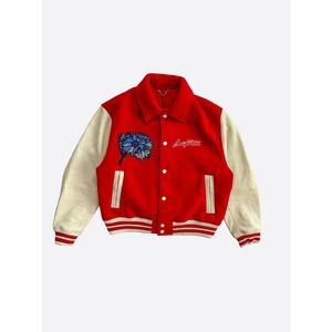 Louis Vuitton Yayoi Kusama Red & White Varsity Jacket